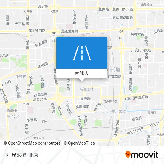 西局东街地图