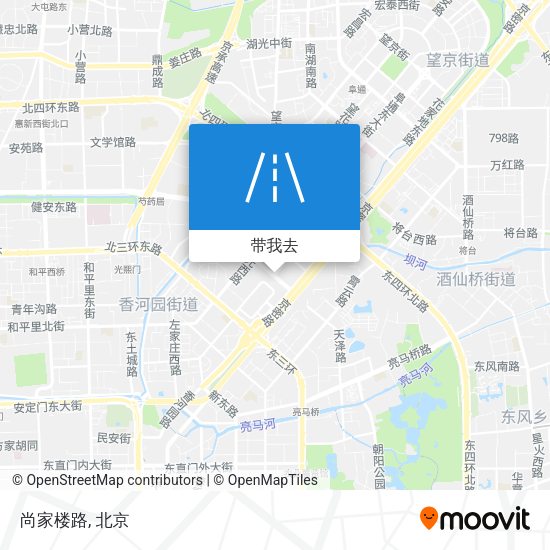 尚家楼路地图