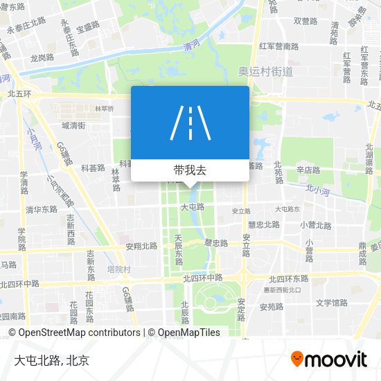 大屯北路地图