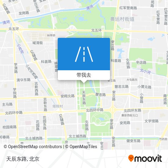 天辰东路地图