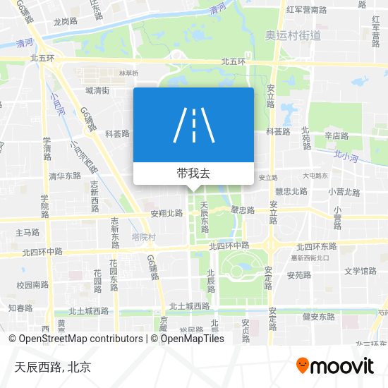 天辰西路地图