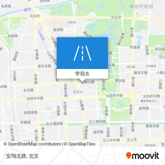 安翔北路地图