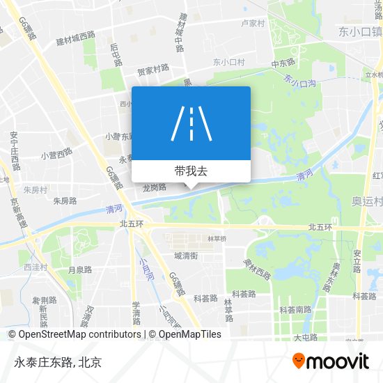永泰庄东路地图