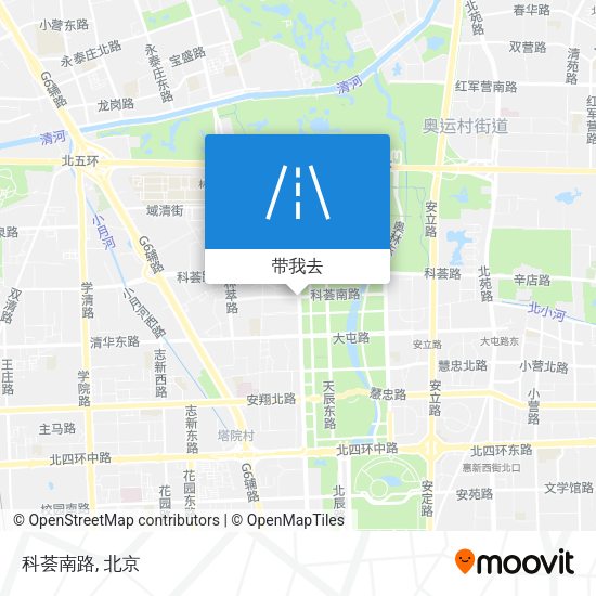 科荟南路地图