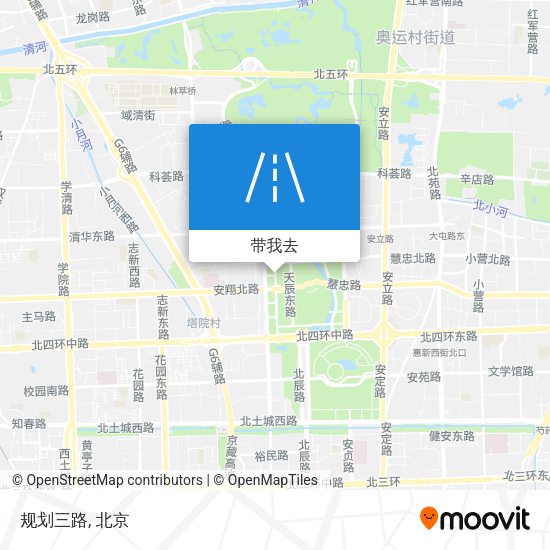 规划三路地图