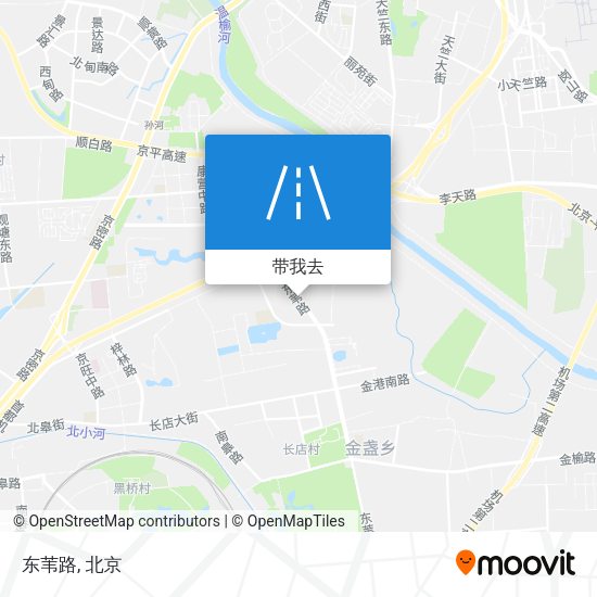 东苇路地图