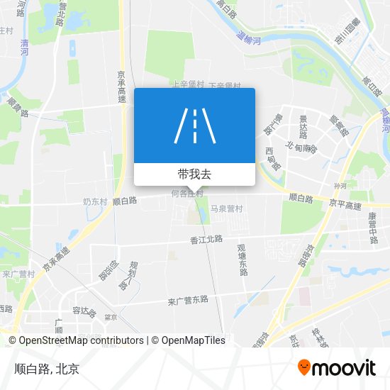 顺白路地图