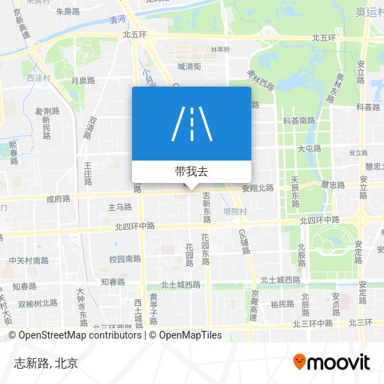 志新路地图