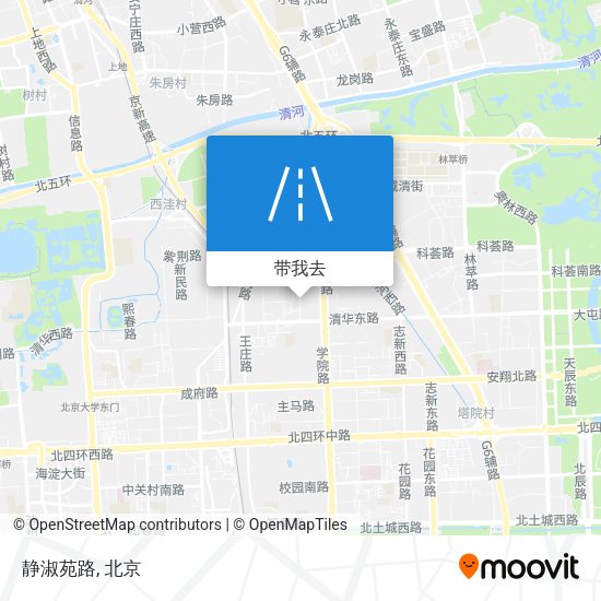 静淑苑路地图