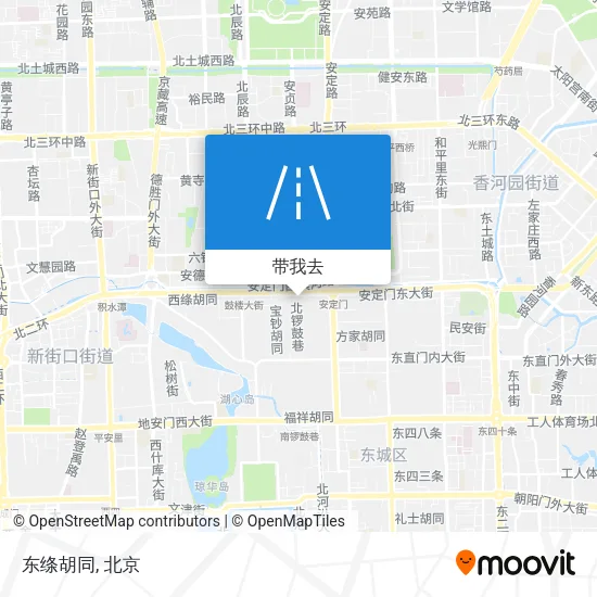 东绦胡同地图