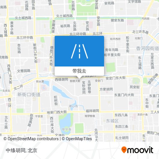 中绦胡同地图