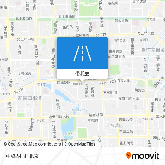 中绦胡同地图