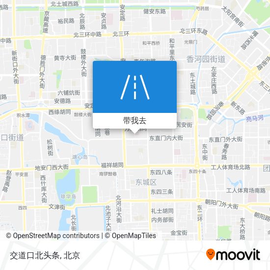 交道口北头条地图