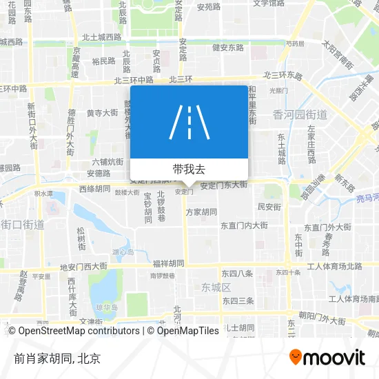 前肖家胡同地图