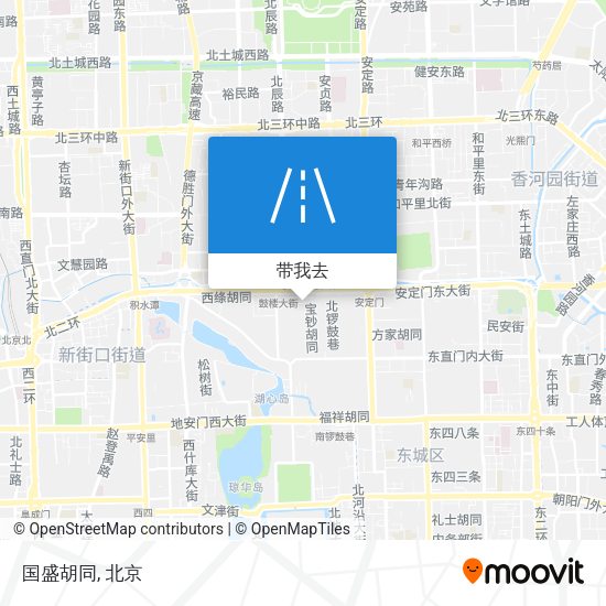 国盛胡同地图