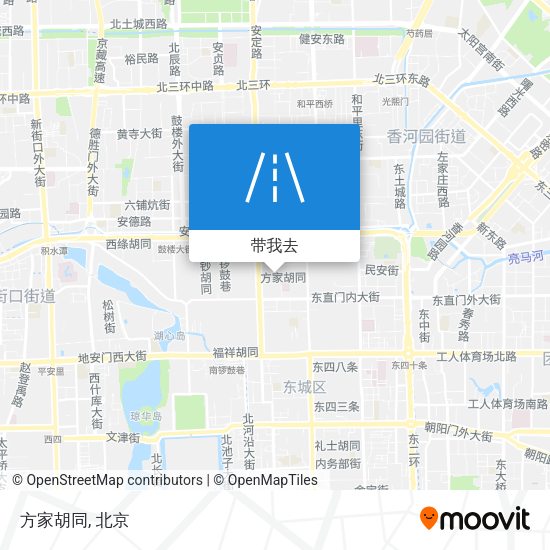 方家胡同地图