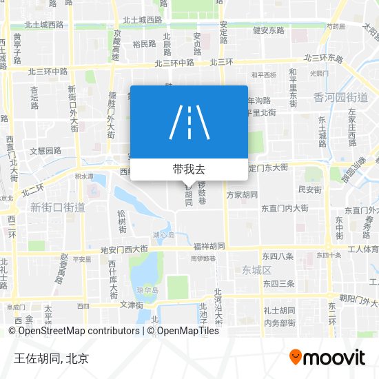 王佐胡同地图