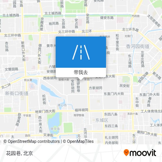花园巷地图