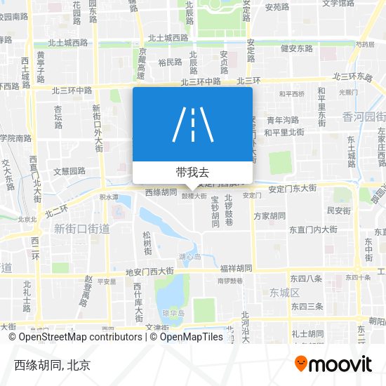 西绦胡同地图