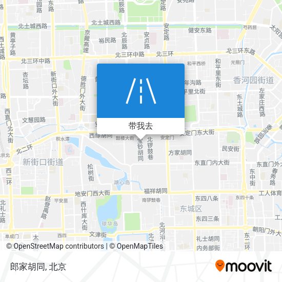 郎家胡同地图