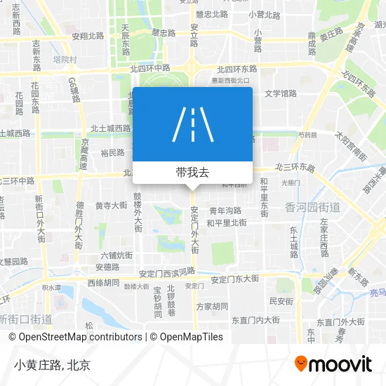 小黄庄路地图