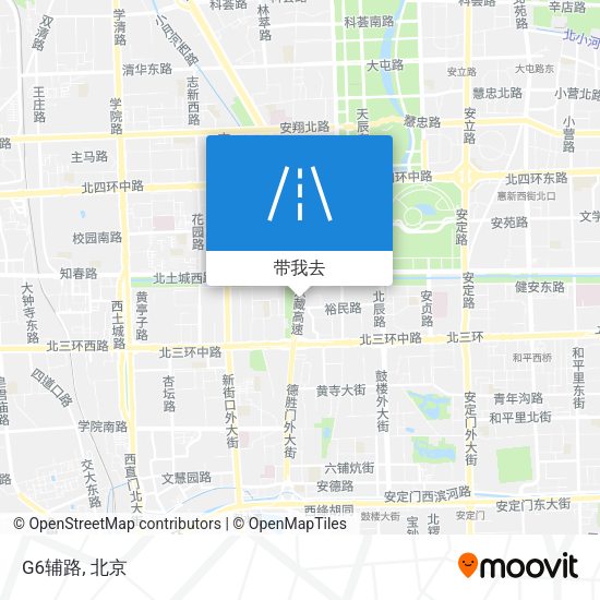 G6辅路地图