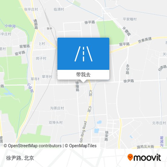 徐尹路地图