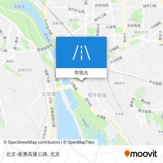 北京-港澳高速公路地图