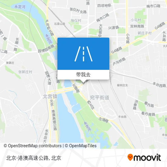 北京-港澳高速公路地图