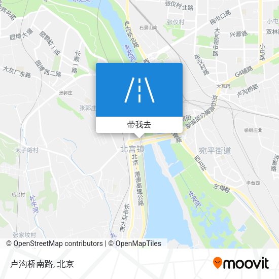 卢沟桥南路地图