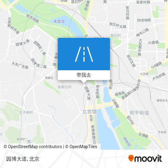 园博大道地图