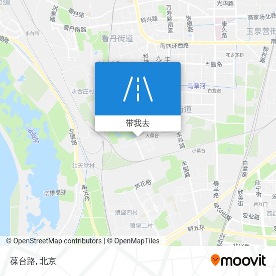葆台路地图