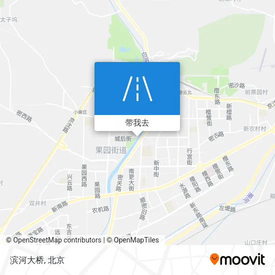 滨河大桥地图