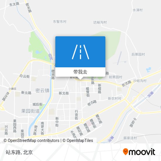 站东路地图