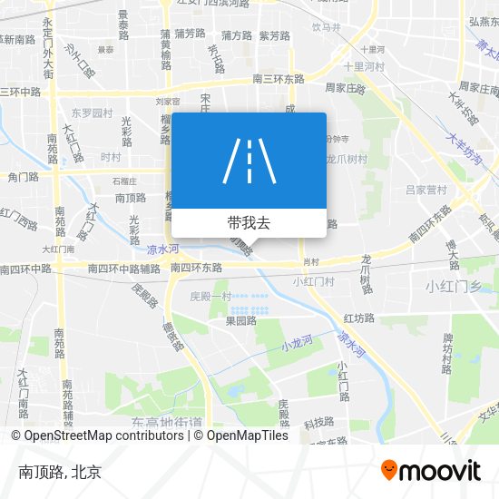 南顶路地图