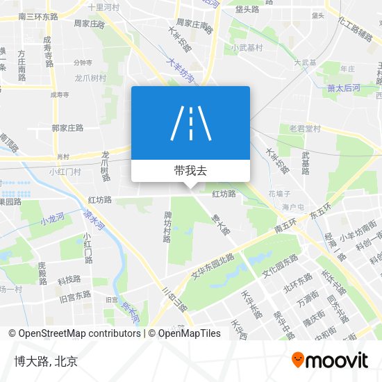 博大路地图