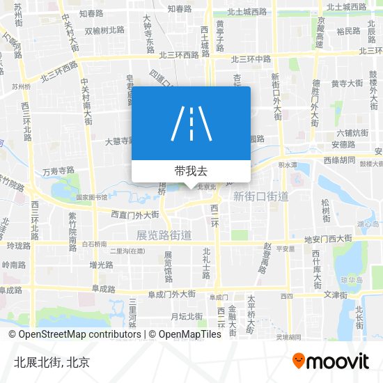 北展北街地图