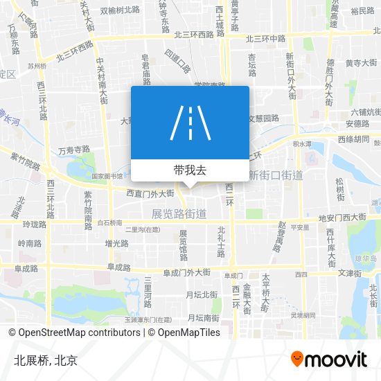 北展桥地图