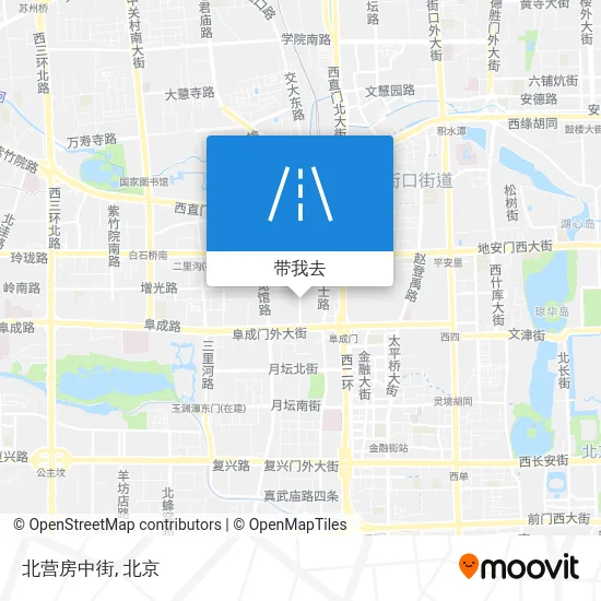 北营房中街地图