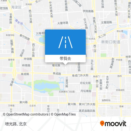 增光路地图