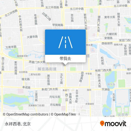 永祥西巷地图