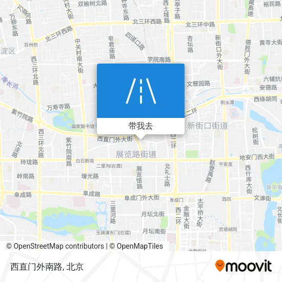 西直门外南路地图