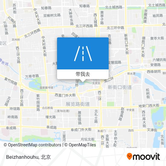 Beizhanhouhu地图