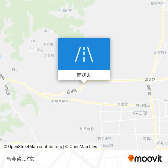 昌金路地图