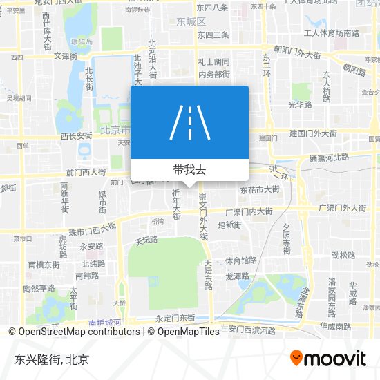东兴隆街地图