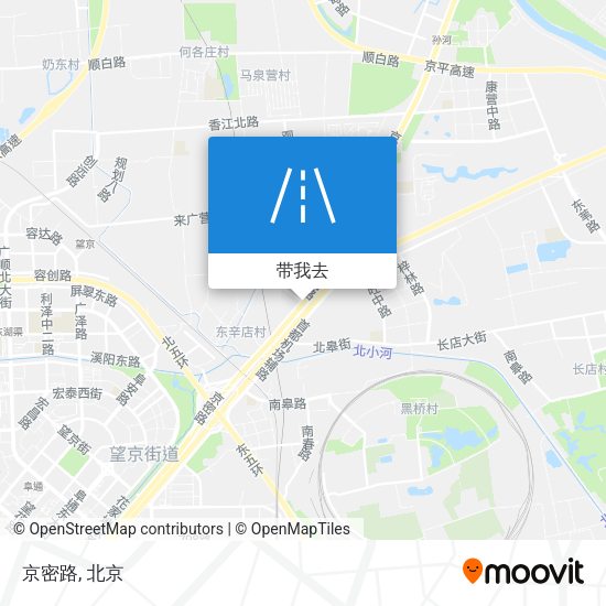 京密路地图