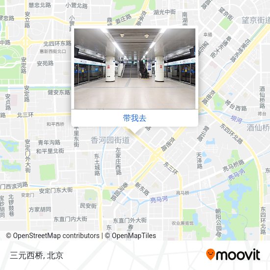 三元西桥地图