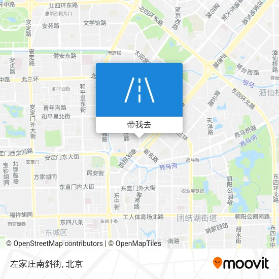 左家庄南斜街地图
