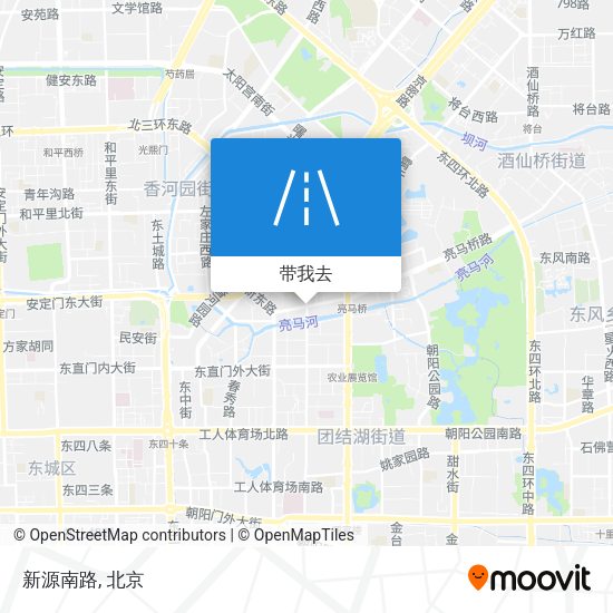新源南路地图