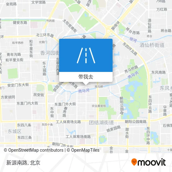新源南路地图